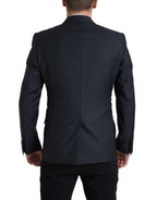 Dolce &amp; Gabbana Blue 2 Piece Single Breasted MARTINI Suit