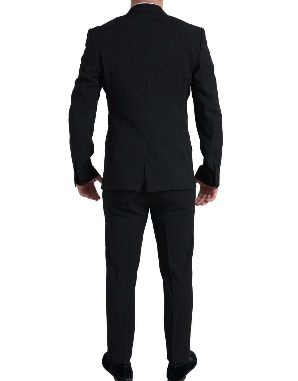 Dolce &amp; Gabbana Black 2 Piece Double Breasted SICILY Suit