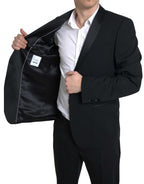Dolce &amp; Gabbana Black 2 Piece Single Breasted MARTINI Suit