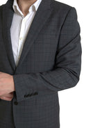Dolce &amp; Gabbana Gray 2 Piece Single Breasted MARTINI Suit