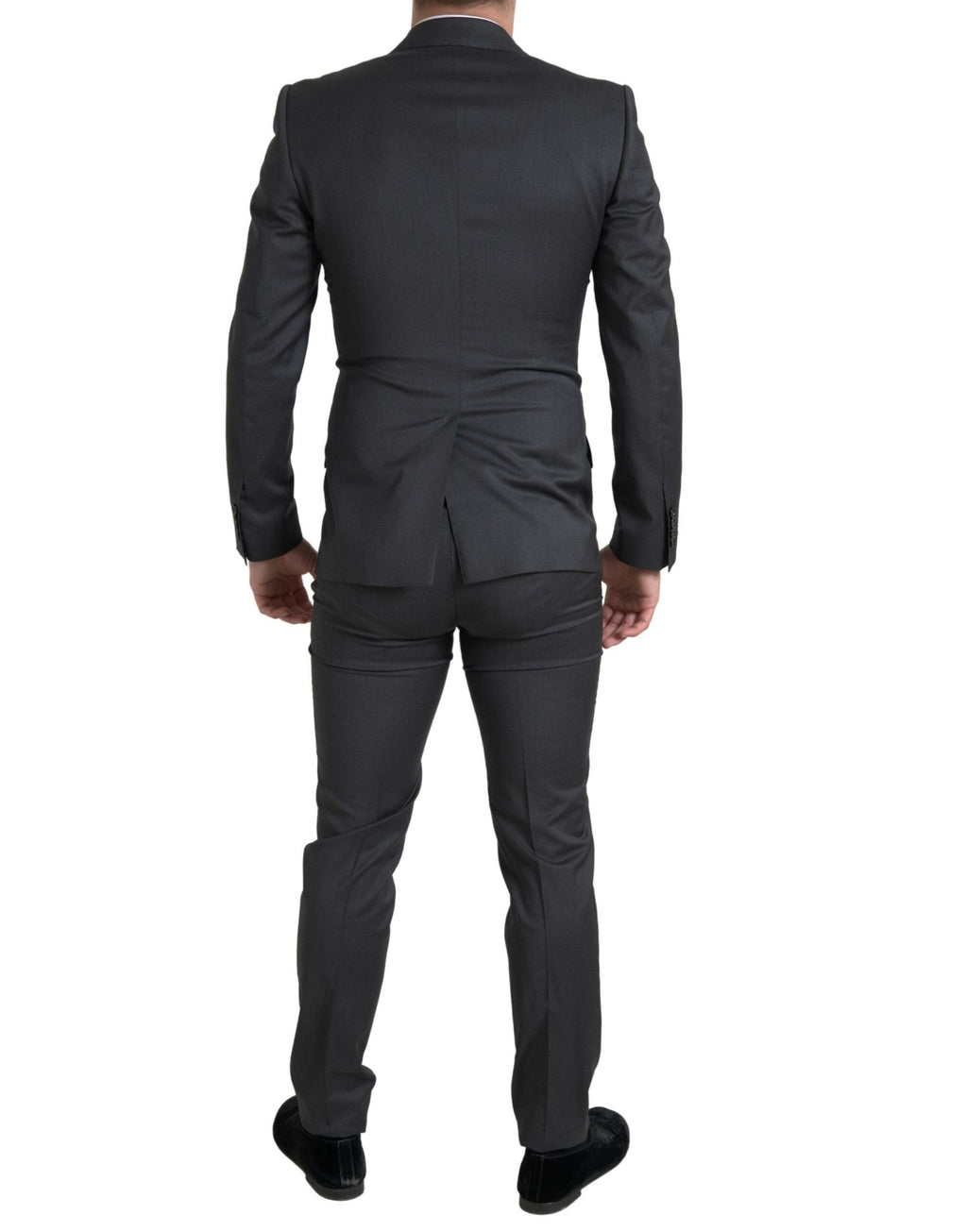 Dolce &amp; Gabbana Gray 2 Piece Double Breasted SICILY Suit
