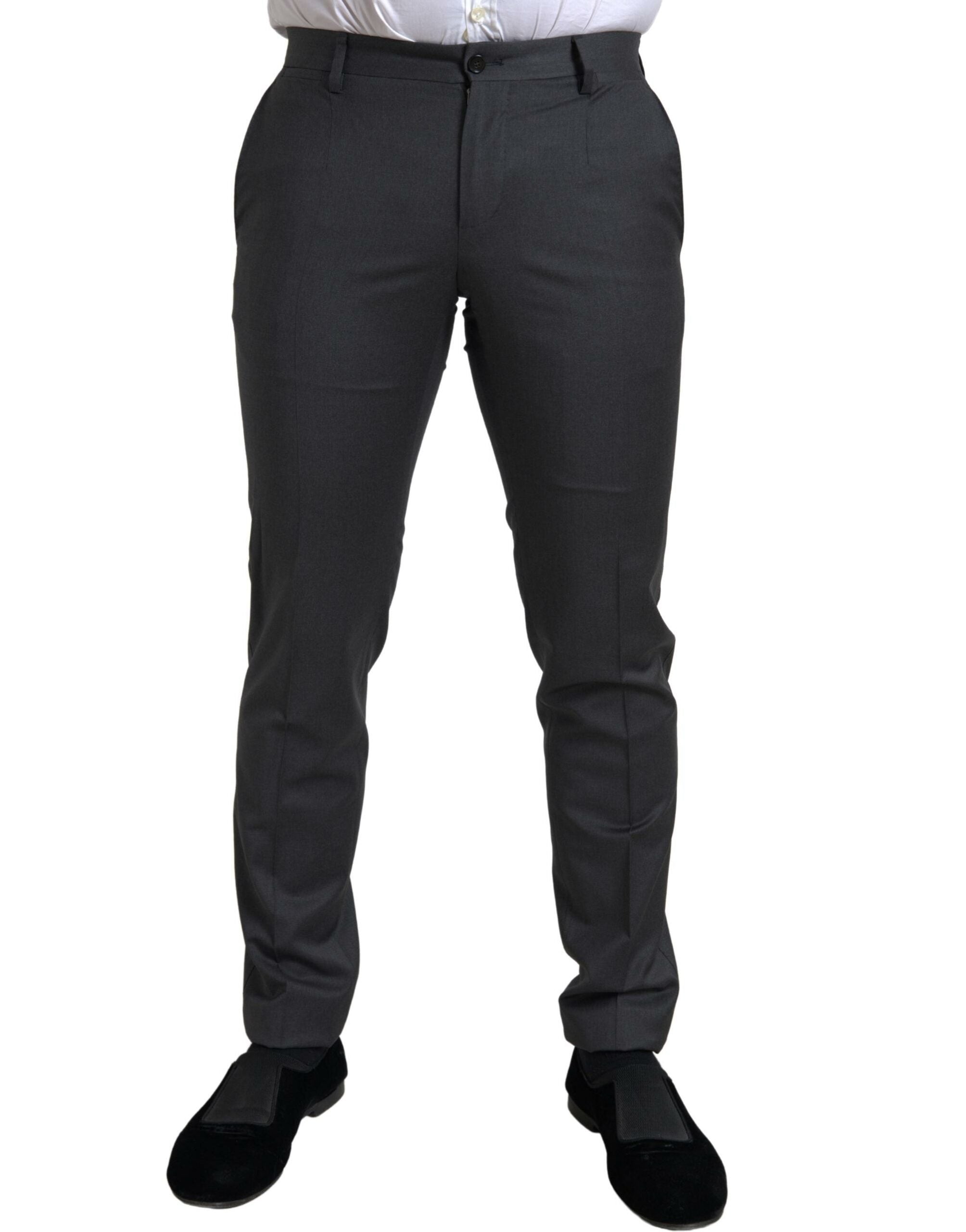 Dolce &amp; Gabbana Gray 2 Piece Double Breasted SICILY Suit