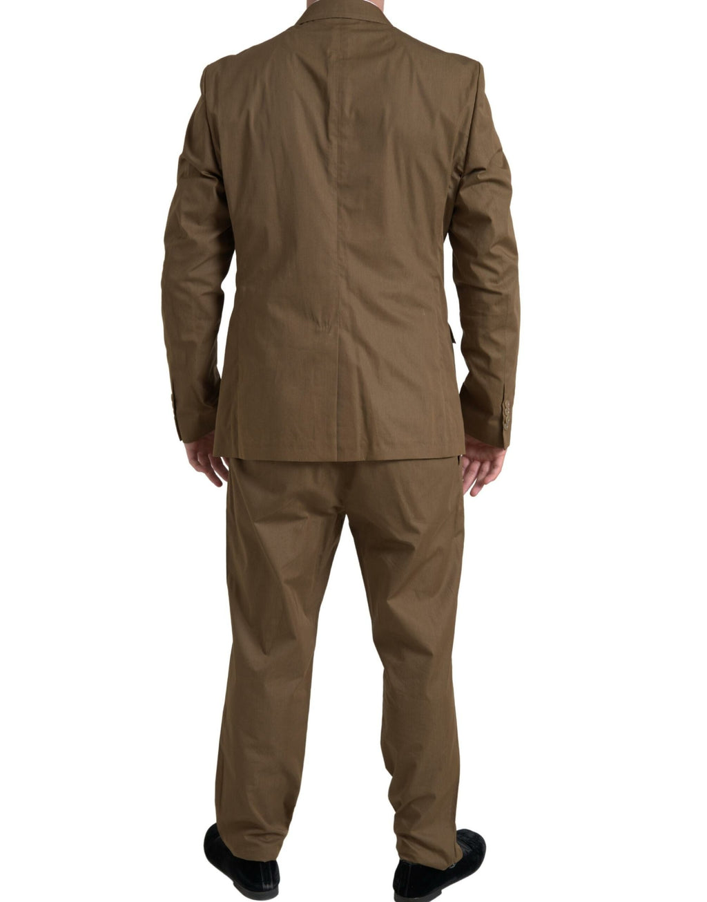 Dolce &amp; Gabbana Brown 2 Piece Single Breasted TAORMINA Suit