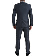 Dolce &amp; Gabbana Blue 2 Piece Double Breasted MARTINI Suit