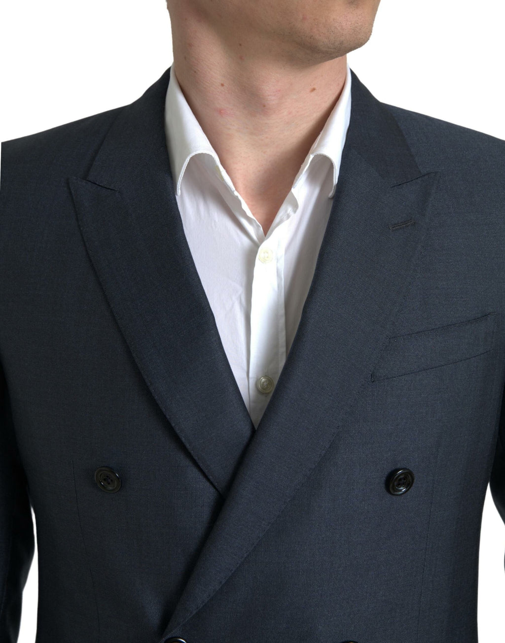 Dolce &amp; Gabbana Blue 2 Piece Double Breasted MARTINI Suit