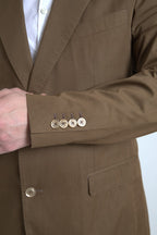 Dolce &amp; Gabbana Brown 2 Piece Single Breasted TAORMINA Suit
