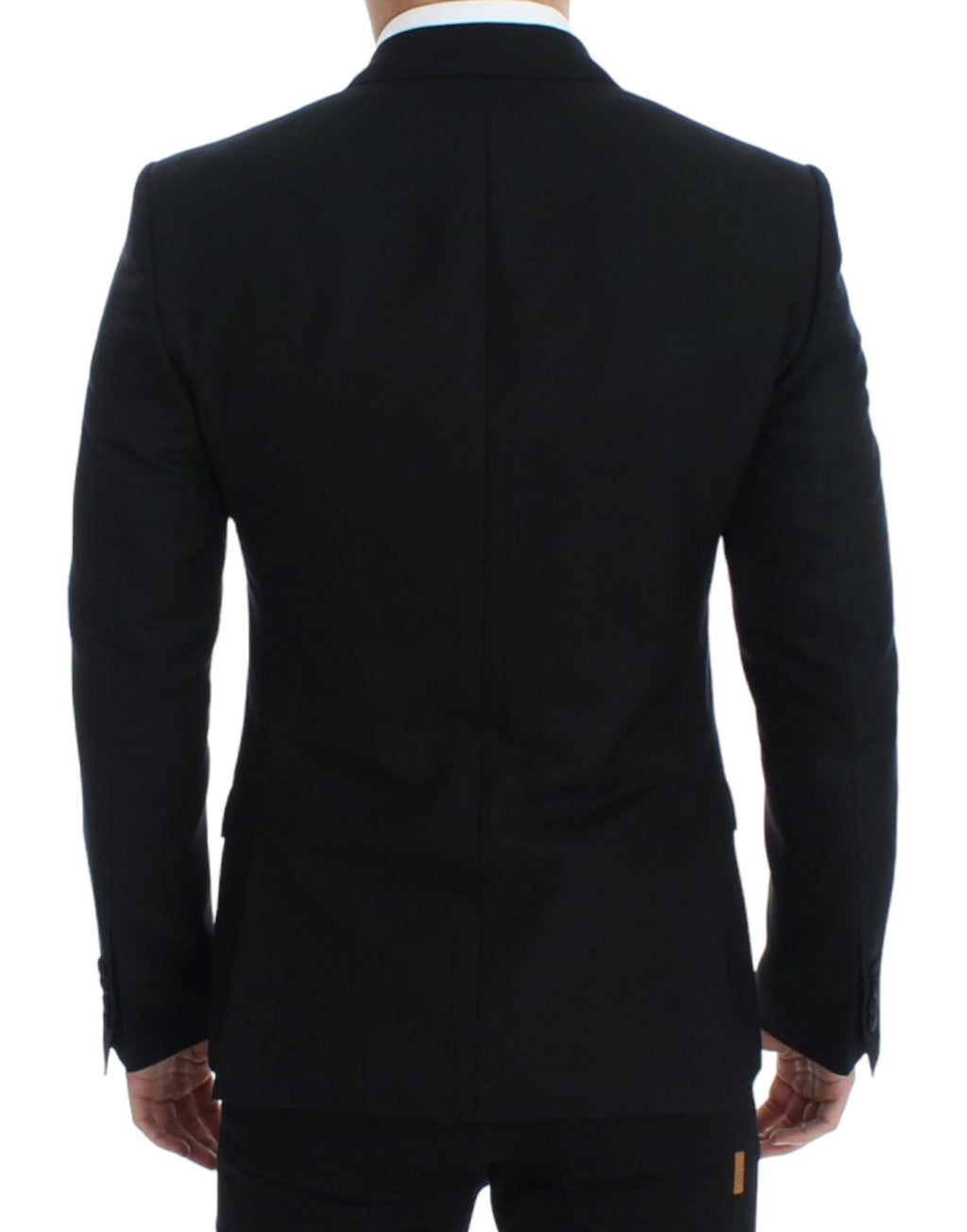 Dolce &amp; Gabbana Black wool silk SICILY blazer