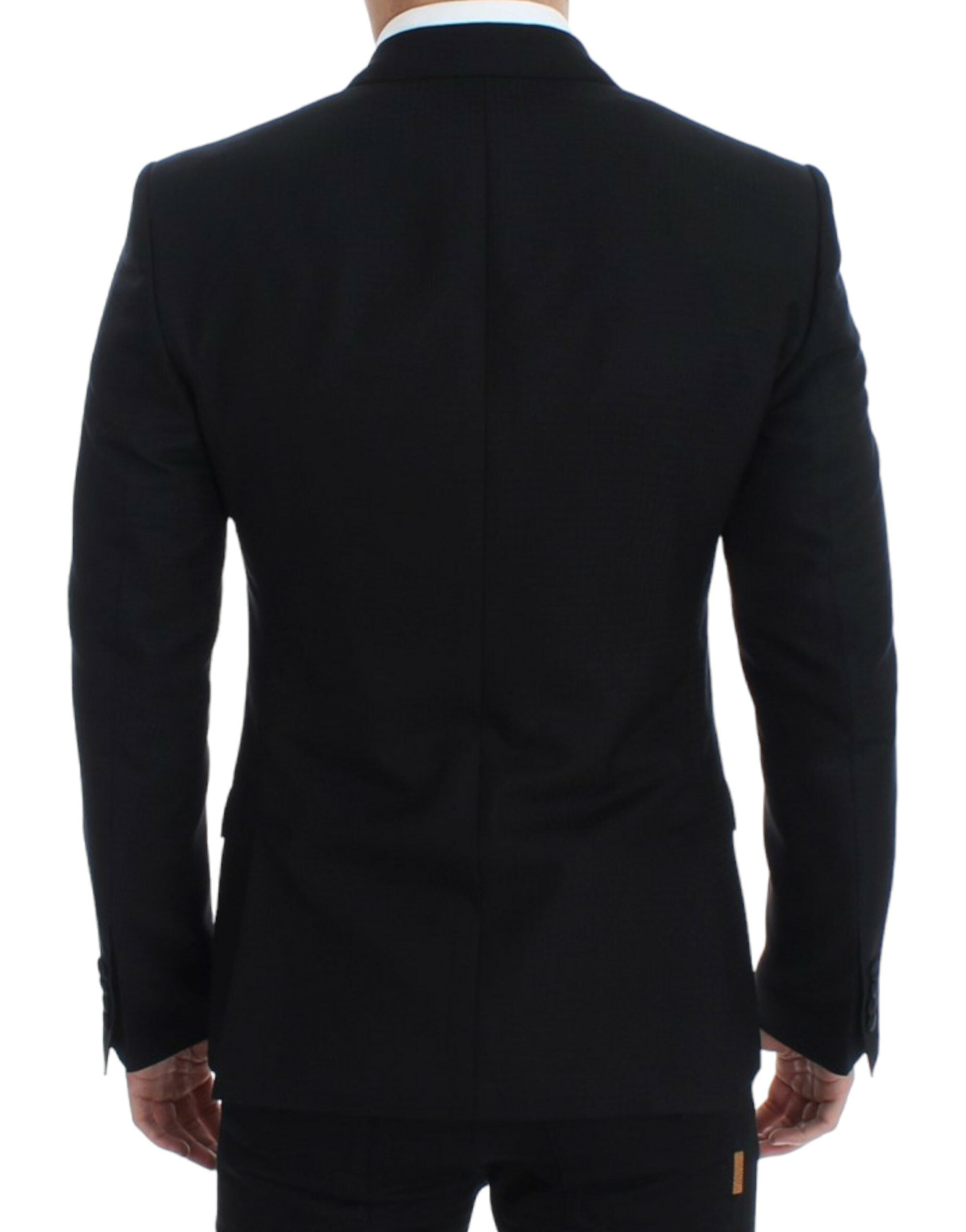 Dolce &amp; Gabbana Black wool silk SICILY blazer