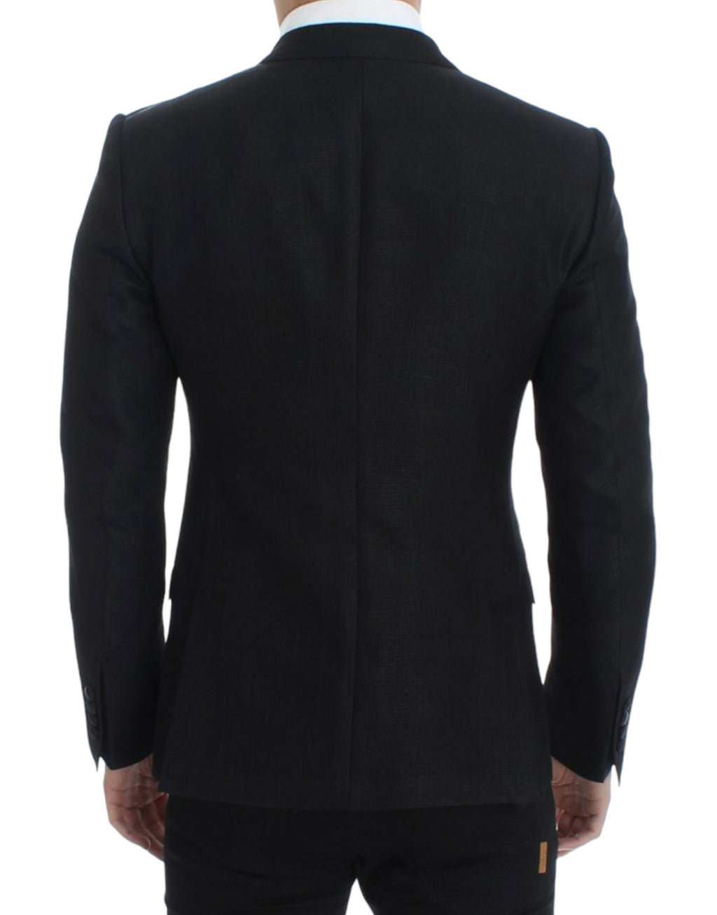 Dolce &amp; Gabbana Black wool MARTINI slim blazer