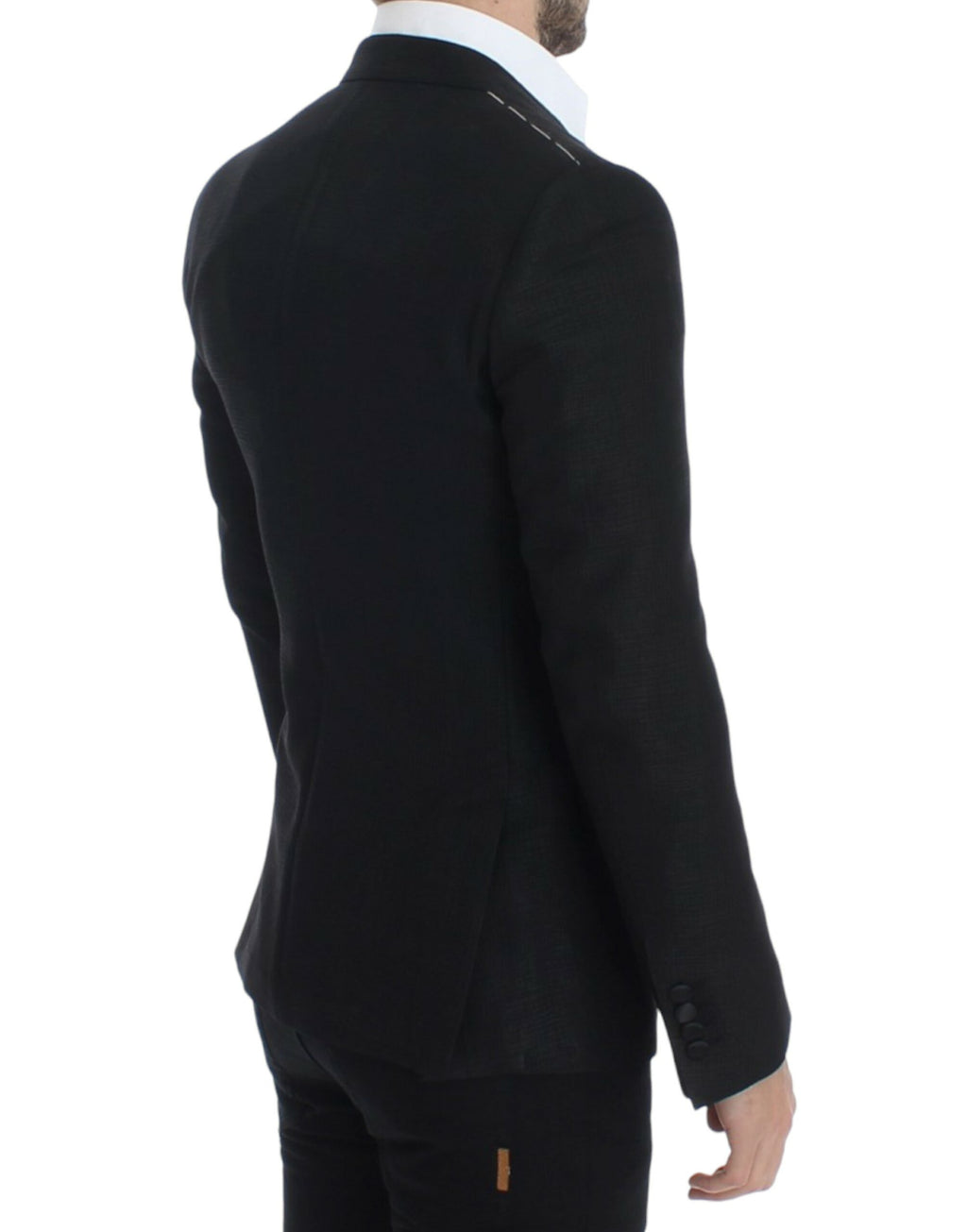 Dolce &amp; Gabbana Black wool MARTINI slim blazer