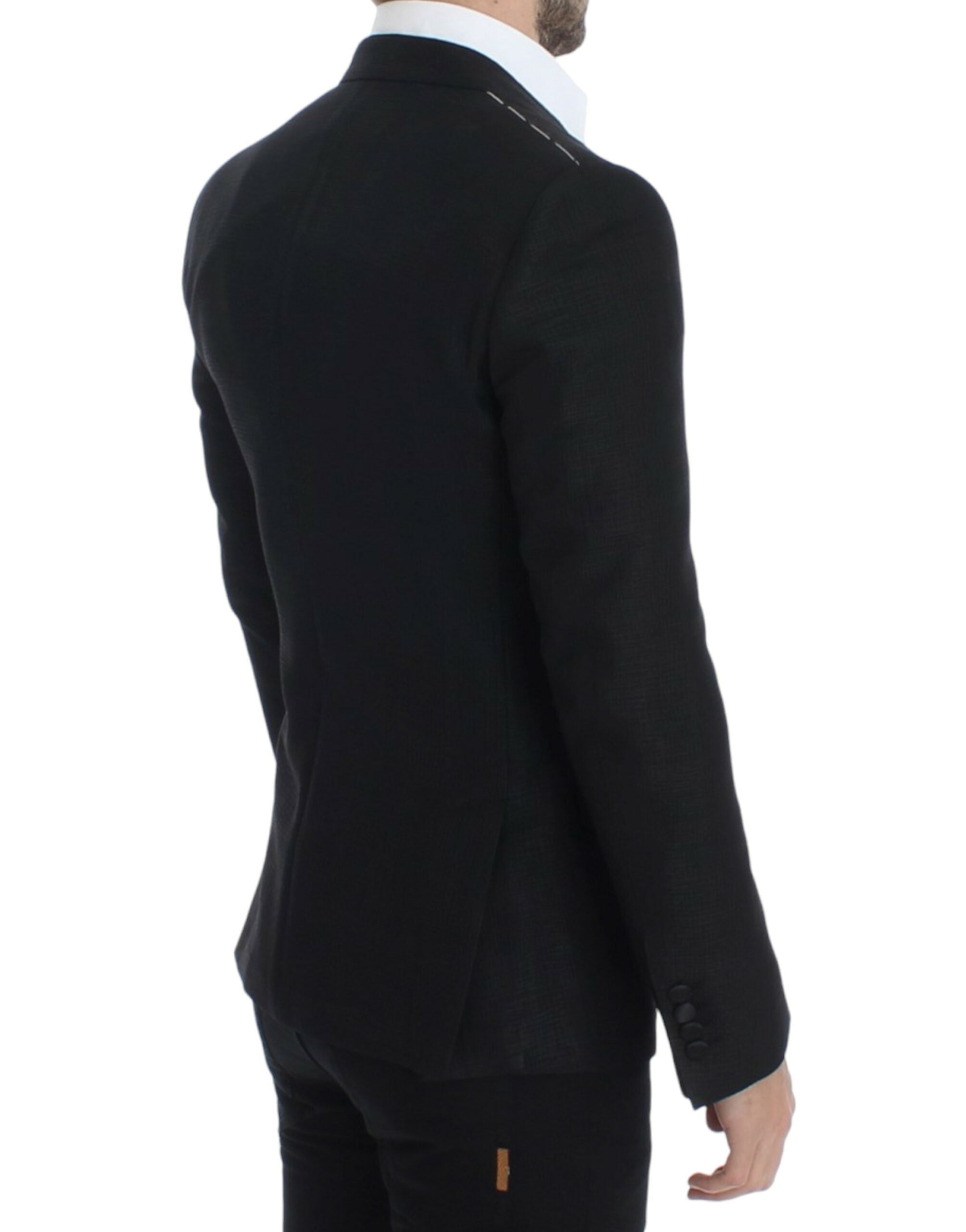 Dolce &amp; Gabbana Black wool MARTINI slim blazer