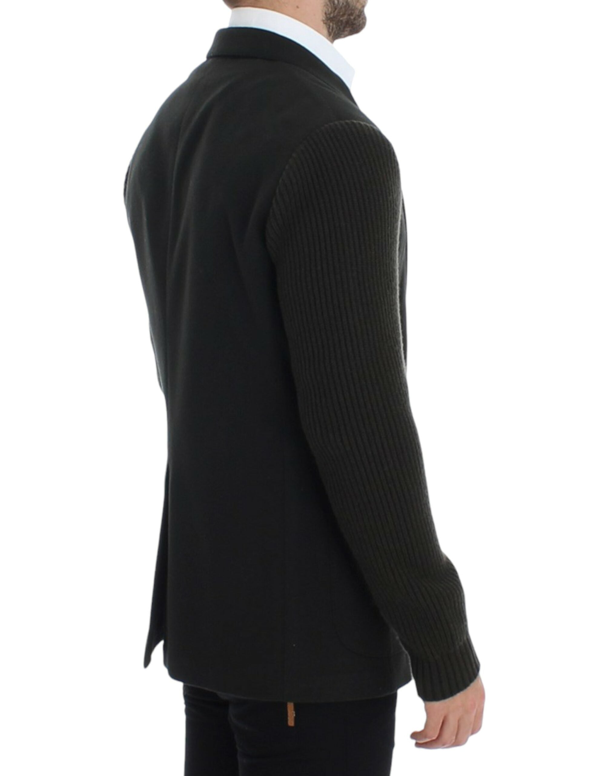 Dolce &amp; Gabbana Green cashmere two button blazer