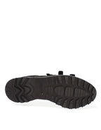 Dolce &amp; Gabbana Gray Leather Ankle Strap Shoes Boots