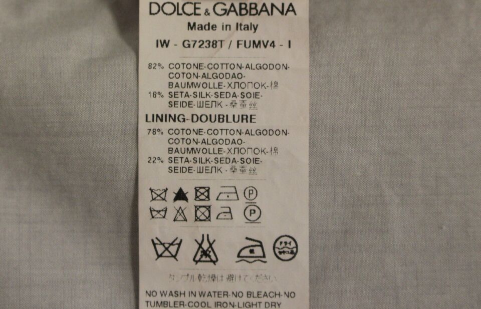 Dolce &amp; Gabbana Beige Silk Blend Dress Formal Vest Waistcoat
