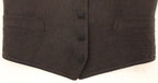 Dolce &amp; Gabbana Brown Cotton Blend Dress Vest Waistcoat
