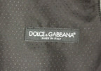 Dolce &amp; Gabbana Gray Wool Blend Logo Vest Gilet Weste