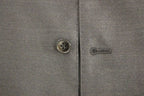 Dolce &amp; Gabbana Gray Wool Silk Dress Vest Gilet Weste
