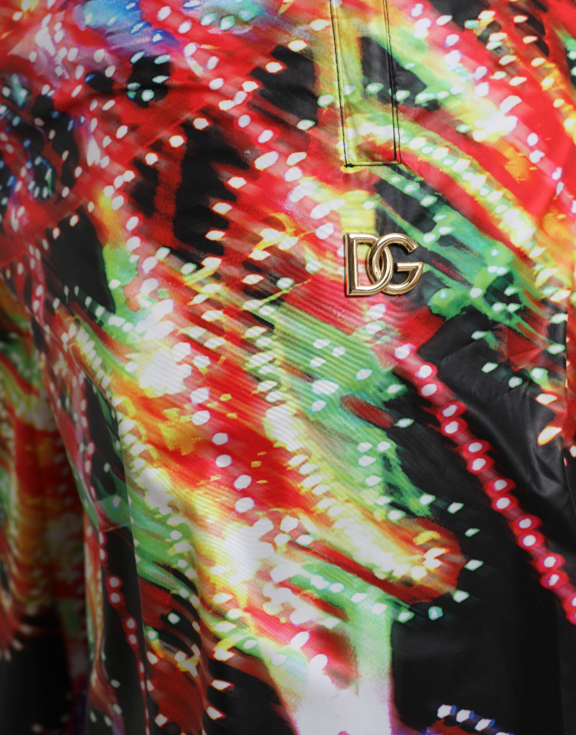 Dolce &amp; Gabbana Multicolor Luminarie Print Men's Bermuda Shorts