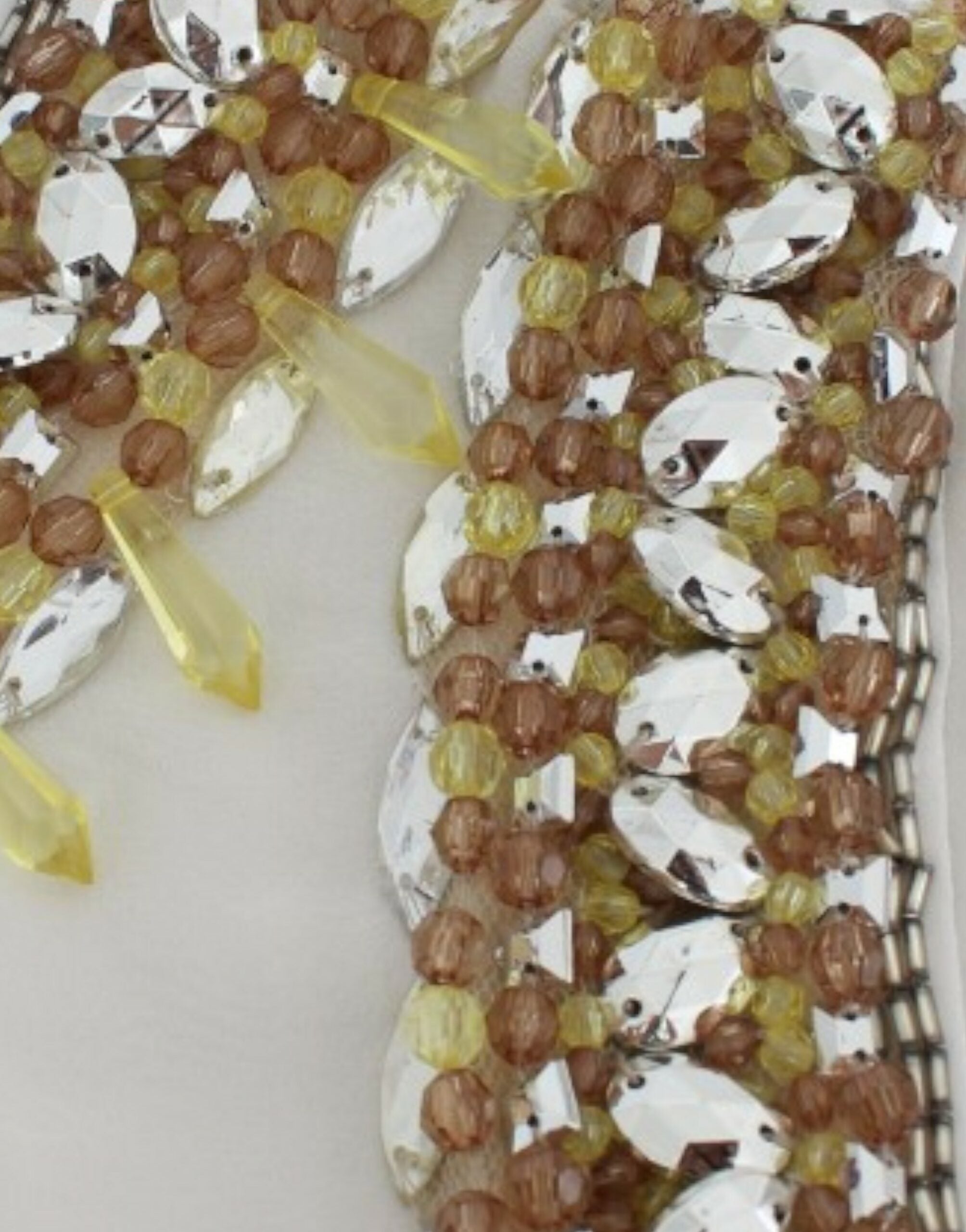 Dolce &amp; Gabbana White crystal embellished tank top