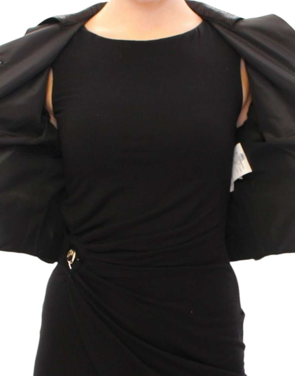 Dolce &amp; Gabbana Black Short Bolero Shrug Jacket Coat