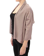 Dolce &amp; Gabbana Shrug Bolero Silk Cashmer Knit Sweater