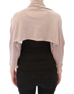 Dolce &amp; Gabbana Shrug Bolero Silk Cashmer Knit Sweater