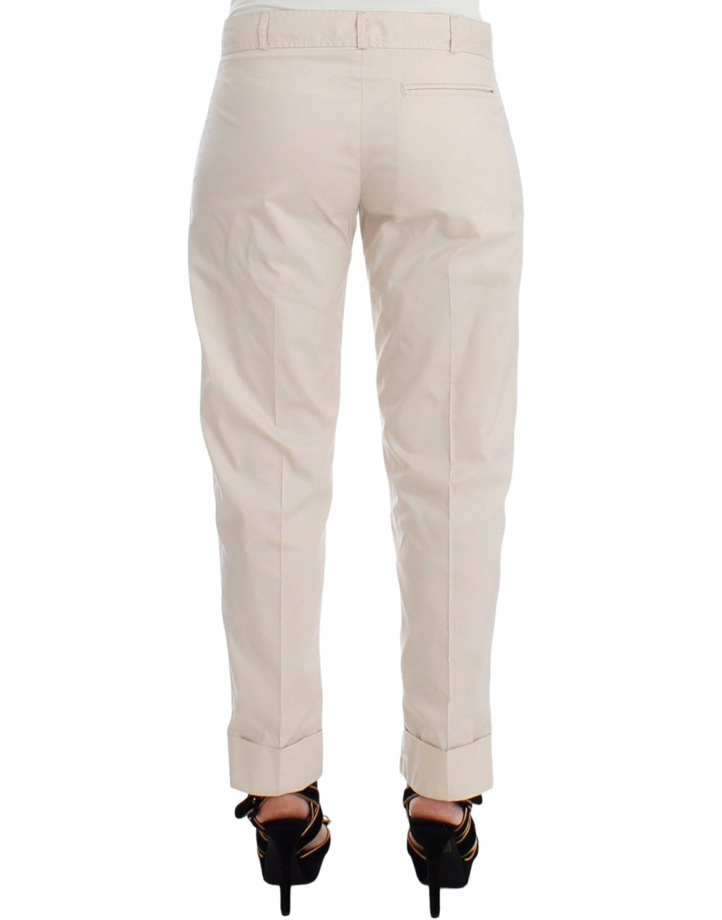 Ermanno Scervino Beige Chinos Casual Dress Pants Khaki