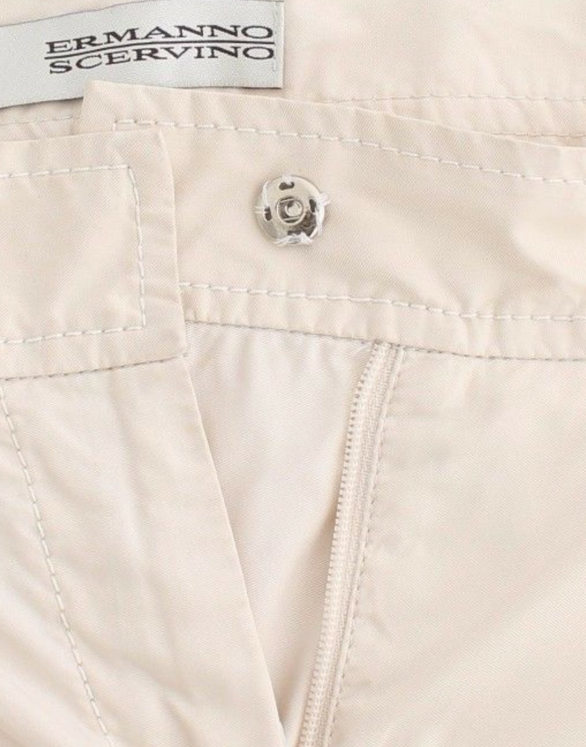 Ermanno Scervino Beige Chinos Casual Dress Pants Khaki