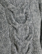 Dolce &amp; Gabbana Gray Cashmere Turtle Neck Pullover Sweater
