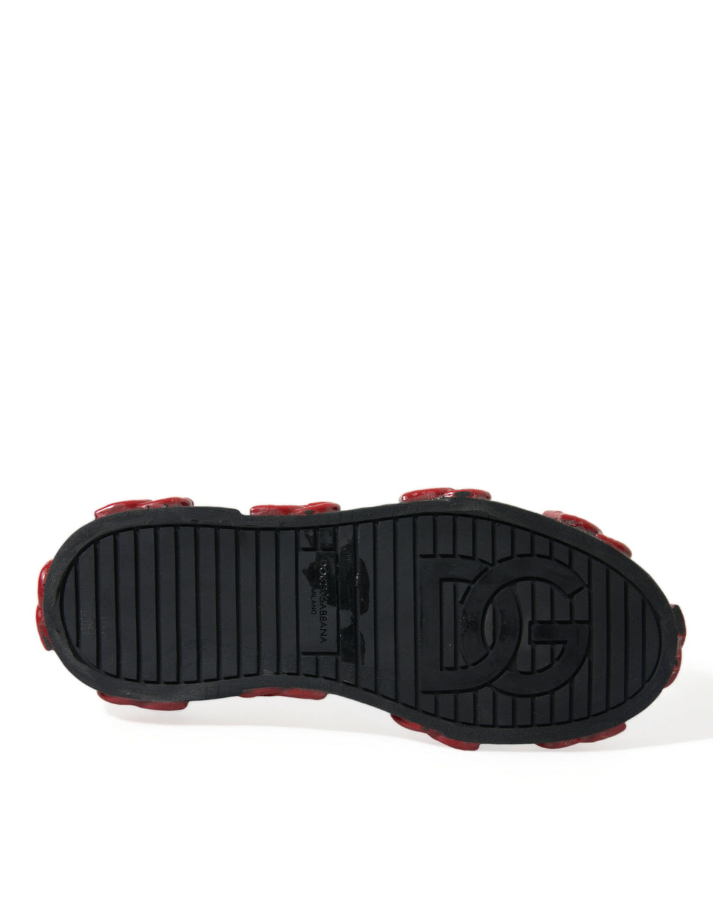 Dolce &amp; Gabbana Multicolor Camouflage High Top Sneakers Shoes