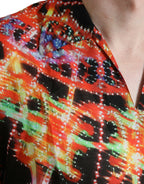Dolce &amp; Gabbana Multicolor Luminarie Print Cotton T-shirt