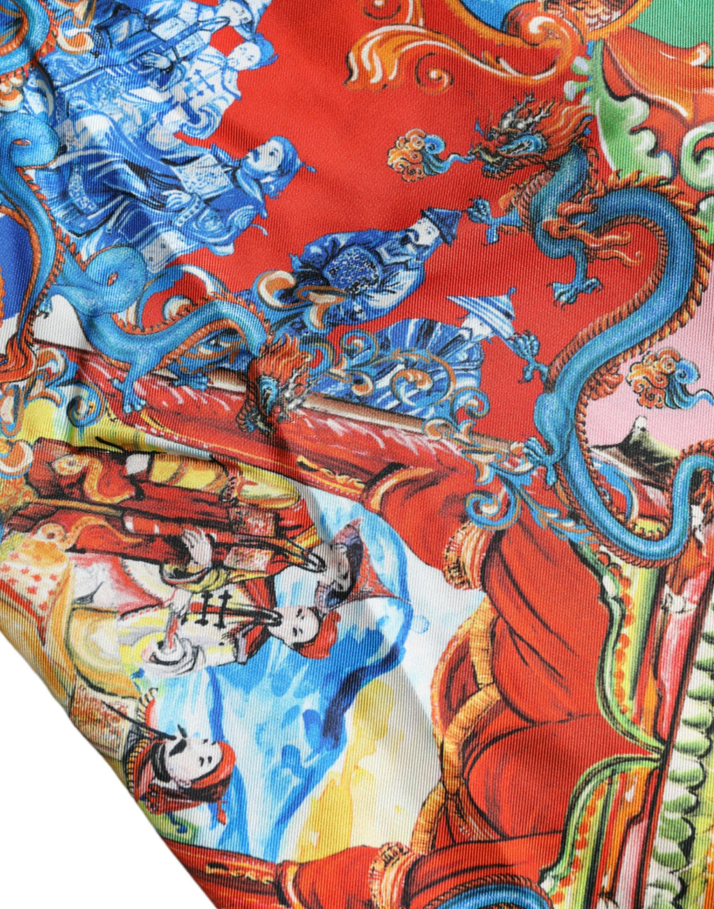 Dolce &amp; Gabbana Multicolor Patterned Button Down Casual Shirt