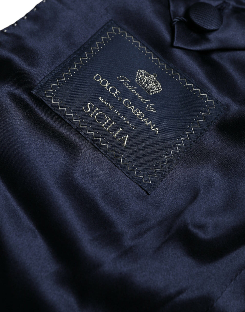 Dolce &amp; Gabbana Gold SICILY Jacquard Single Breasted Coat Blazer