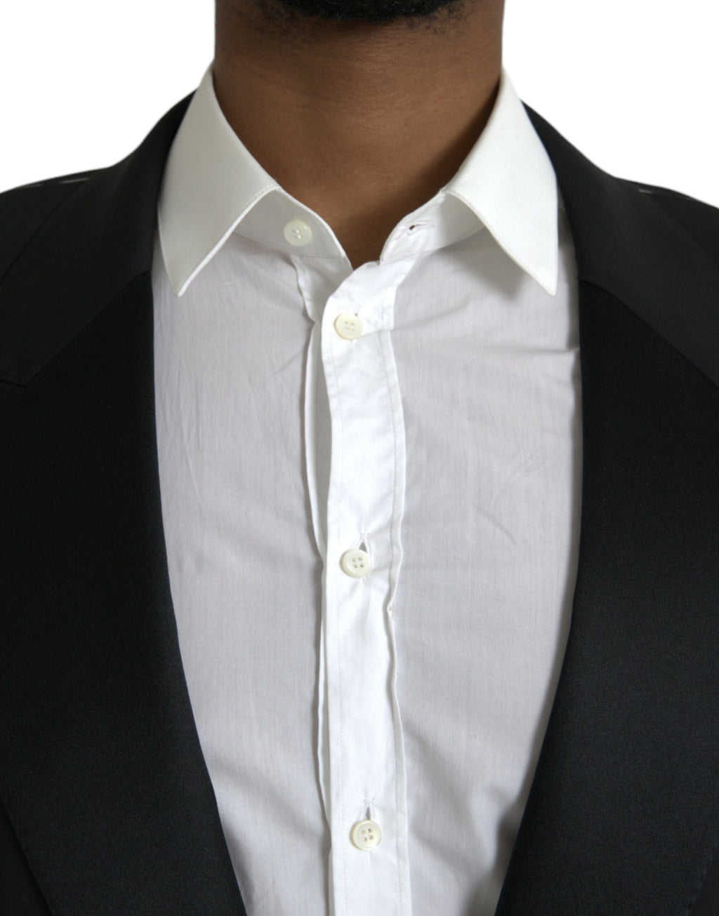 Dolce &amp; Gabbana Black SICILY Single Breasted Coat Blazer