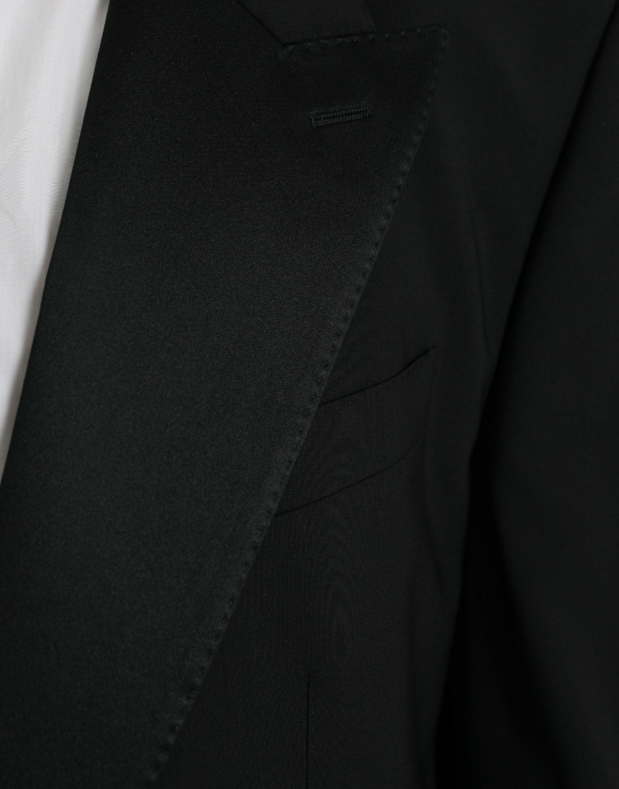 Dolce &amp; Gabbana Black SICILY Single Breasted Coat Blazer