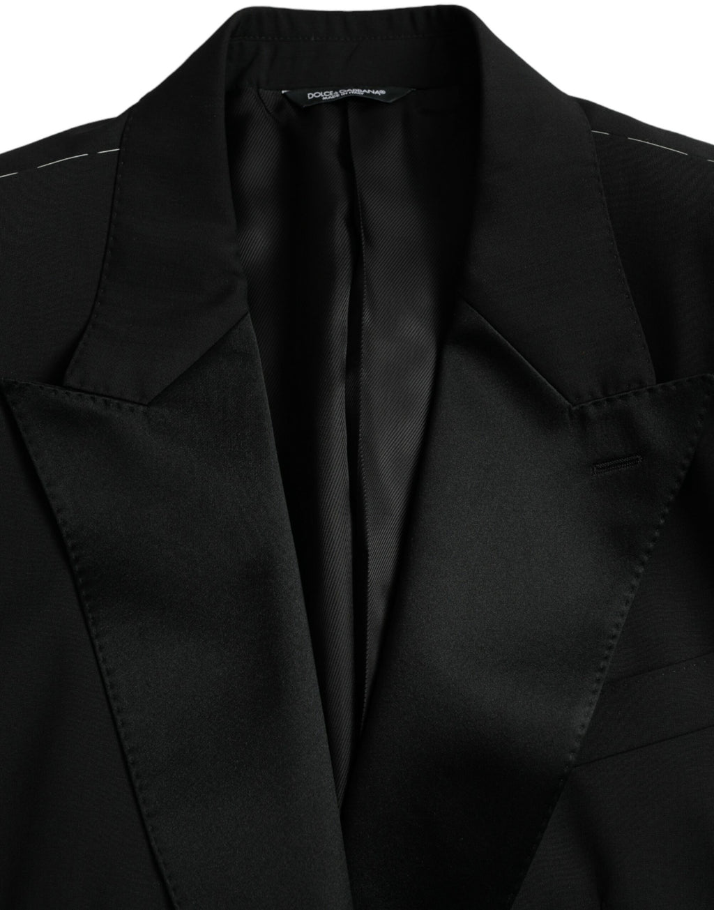 Dolce &amp; Gabbana Black SICILY Single Breasted Coat Blazer