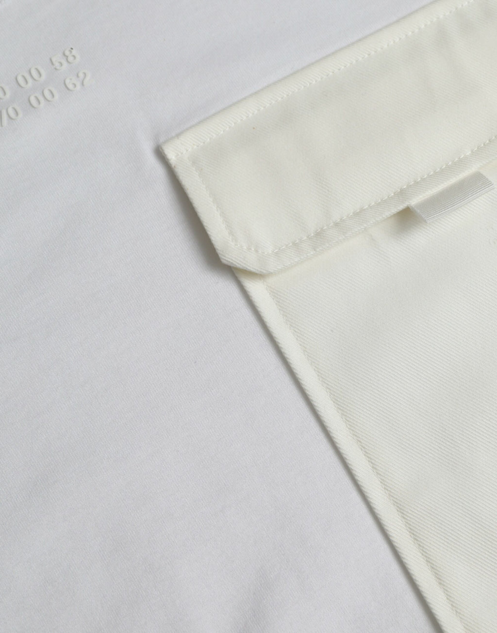 Dolce &amp; Gabbana White Cotton Pocket Short Sleeves T-shirt