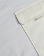 Dolce &amp; Gabbana White Cotton Pocket Short Sleeves T-shirt