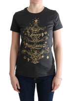 Dolce &amp; Gabbana Gray Cotton 2017 Motive T-Shirt