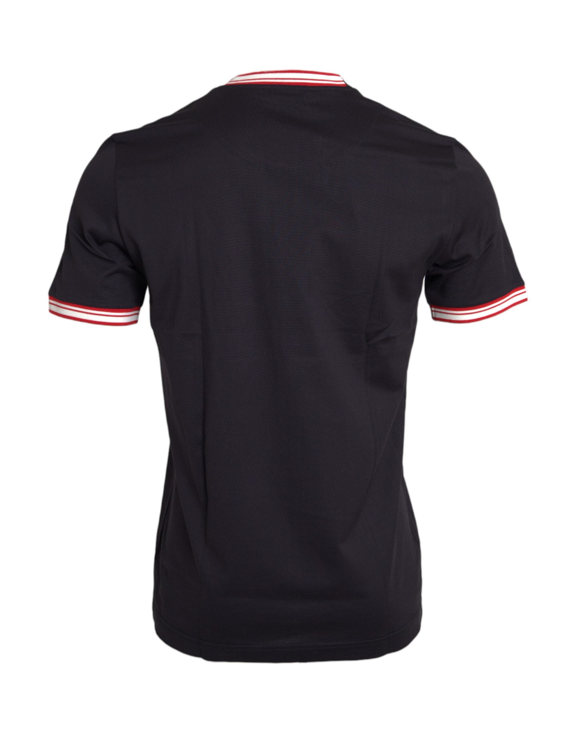 Dolce &amp; Gabbana Black Cotton 2019 Year of the Pig T-shirt
