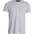 Dolce &amp; Gabbana White Cotton Roundneck Short Sleeve T-shirt