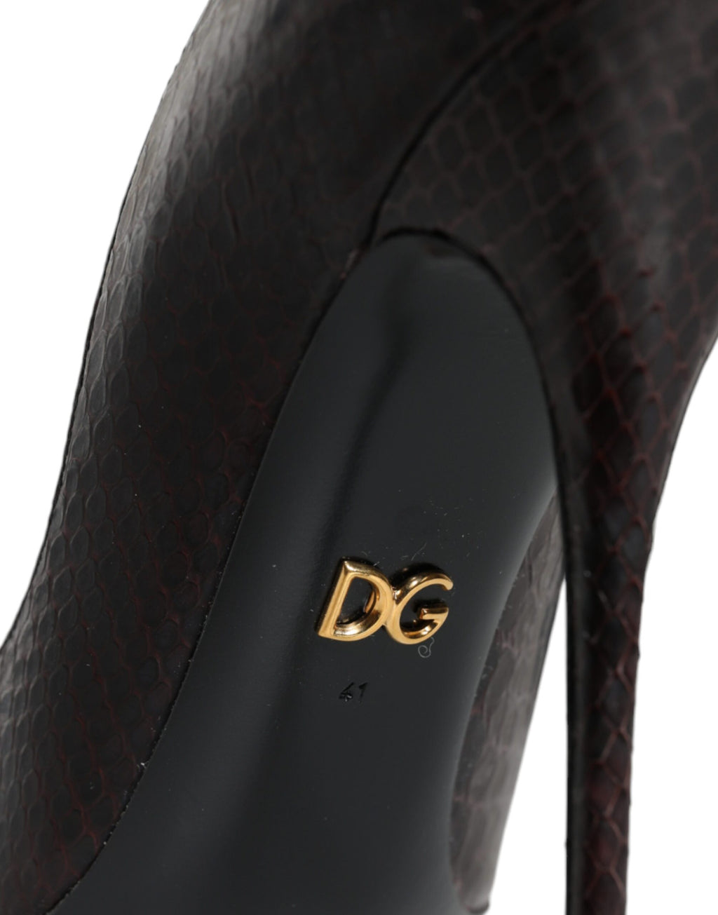 Dolce &amp; Gabbana Multicolor Exotic Leather Heels Pumps Shoes