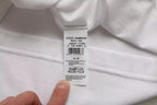 Dolce &amp; Gabbana White Cotton Round Neck Short Sleeve T-shirt