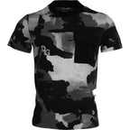 Dolce &amp; Gabbana Multicolor Camouflage Cotton Crewneck T-shirt