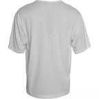 Dolce &amp; Gabbana White Logo Round Neck Short Sleeves T-shirt