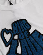 Dolce &amp; Gabbana White King Of Love Round Neck Short Sleeves T-shirt
