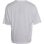 Dolce &amp; Gabbana White Cotton Round Neck Short Sleeve T-shirt