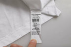Dolce &amp; Gabbana White Cotton Round Neck Short Sleeve T-shirt