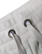Dolce &amp; Gabbana White Nylon Jogger Sweatpants Pants