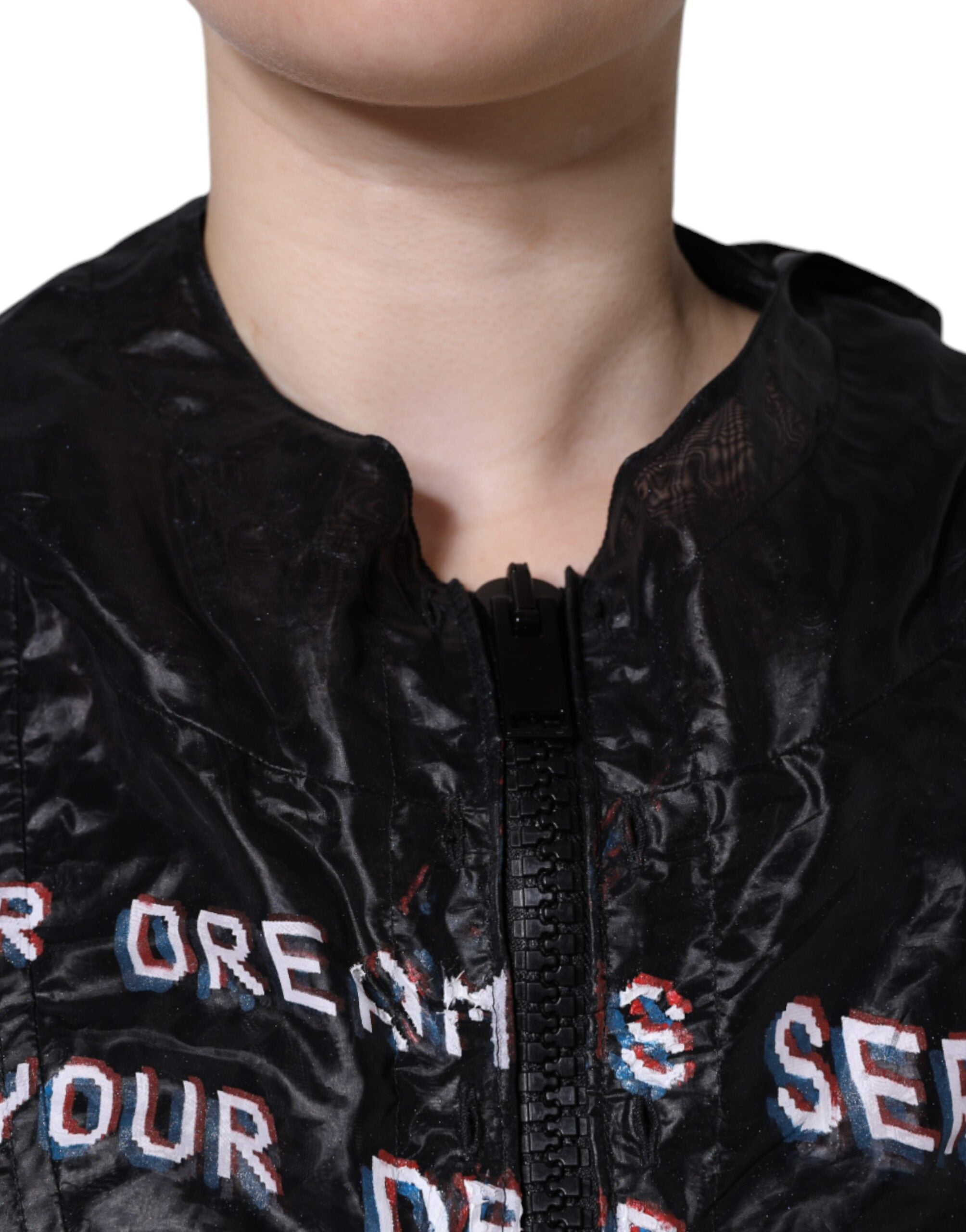 Dolce &amp; Gabbana Multicolor Print Hooded Sweatshirt Sweater